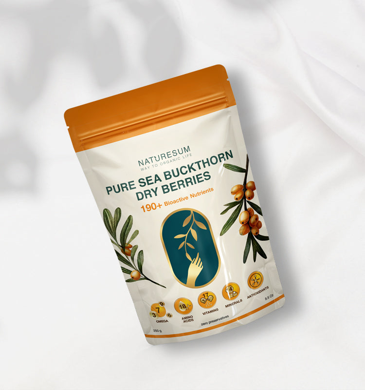 PURE SEA BUCKTHORN DRY BERRIES